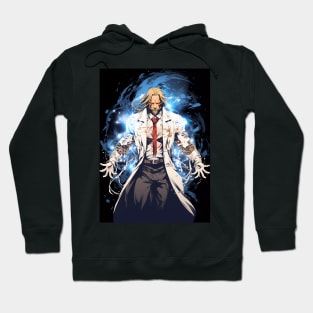 fullmetal alchemist brotherhood-hohenheim action figure Hoodie